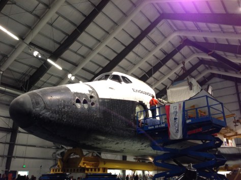 The SPACEHAB reaches the top of its ascent and is ready to be turned into position. ©Matt Vasko